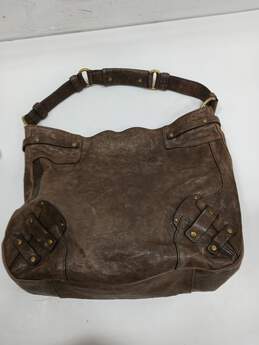 Juicy Couture Brown Leather Locking Closure Shoulder Bag alternative image