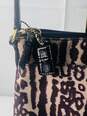 Certified Authentic Coach Canvas Tan Animal Print Crossbody Bag image number 3