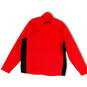 Mens Red Chicago Blackhawks Long Sleeve Mock Neck Full-Zip Jacket Size XXL image number 2