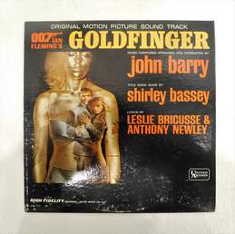 Goldfinger 007 James Bond Soundtrack Vinyl Record
