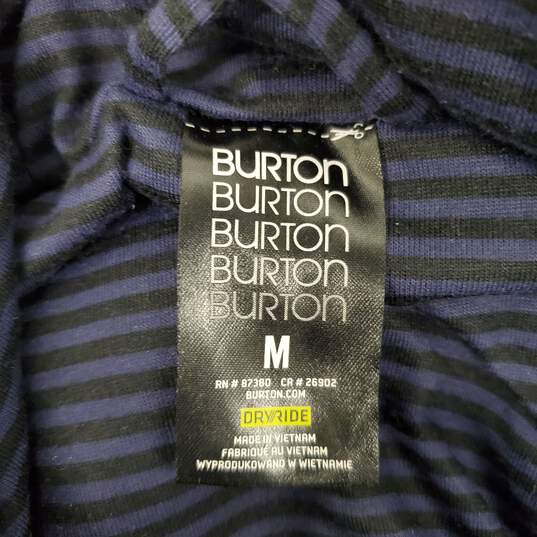 Burton Dryride WM's Snowboard WM's Heathered Gray Full Zipper Hooded Vest Size MM image number 4