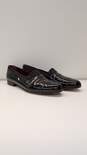 BALLY Italy Black Patent Leather Slip On Loafers Shoes Men's Size 12 M image number 3