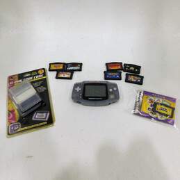Nintendo Gameboy Advance GBA w/8 games Fortress