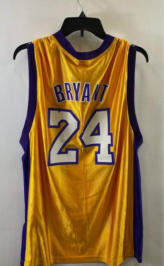 NBA Yellow jersey 24 Kobo Bryant - Size Large image number 2