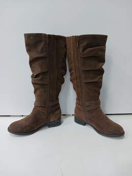 Women's Tall Faux Leather Boots Size 7W alternative image