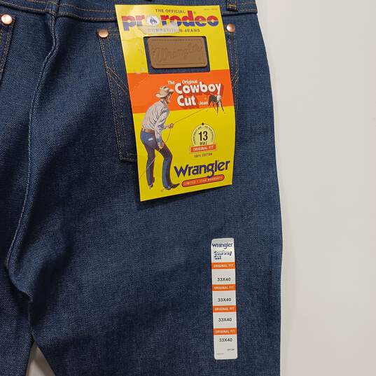 Wrangler Original Cowboy Cut Jeans Men's Size 33x40 image number 3