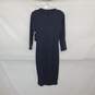 Lulus Dark Blue Bodycon Knit Dress WM Size L NWT image number 2