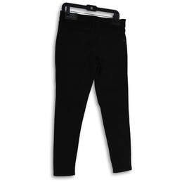 NWT Womens Black Denim Slim Fit Dark Wash Skinny Leg Jeans Size 10/30 alternative image