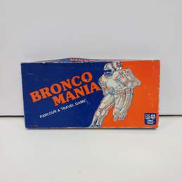 Vintage 1978 T. Landis BRONCO MANIA Parlour & Travel Board Game