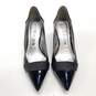 Anne Klein Finn IFlex Black Leather Pointed Toe Kitten Pump Heels Shoes Size 7.5 M image number 5