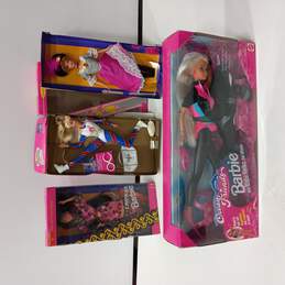 Mattel Barbie Dolls 4pc Bundle