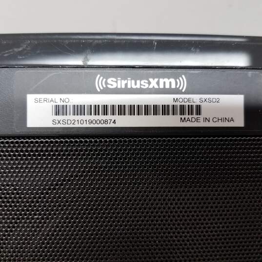 SiriusXM SXSD2 Portable Speaker Dock Remote Antenna Receiver - Untested image number 3