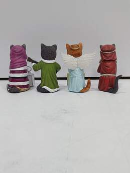 Hawthorne Village Inn Cat Purr-Fect Christmas Pageant Themed Figurine Bundle alternative image