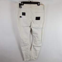 Rutherford Rue 21 Men Denim White Jeans 36 NWT alternative image