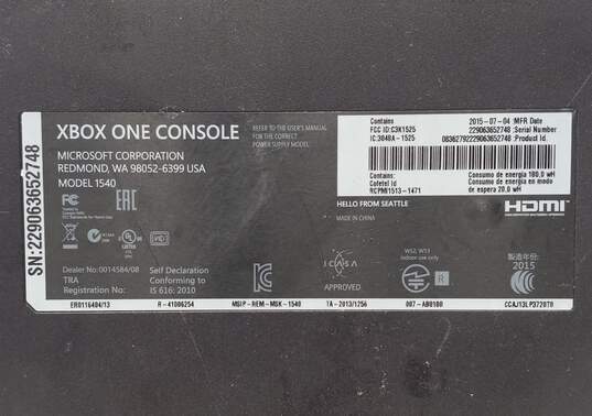 Xbox One Console with NHL 16 & Elder Scrolls Online Games image number 6