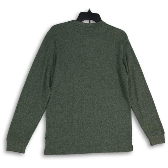 NWT Nickel & Iron New York Mens Green Henley Neck Long Sleeve T-Shirt Size S image number 2