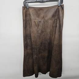 Christopher & Banks Brown Skirt