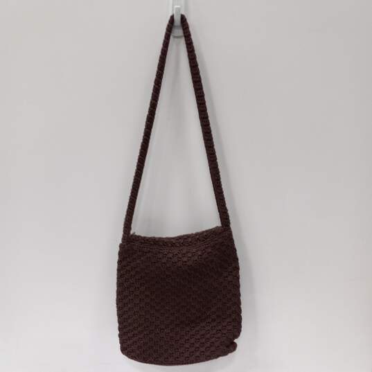 The Sak Brown Crochet Women's Crossbody Bag image number 2