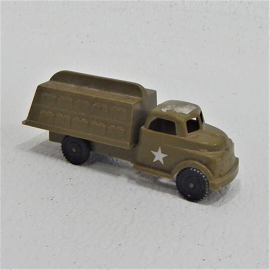 Lot of 4 Vintage  Army Vehicles Plastics image number 6