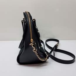 Kate Spade WKRU5625 Laurel Way Reiley Black Pearl Studded Velvet Leather Handbag alternative image