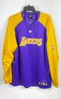 Adidas Purple LA Lakers Long Sleeve Shirt - Size XXL image number 1