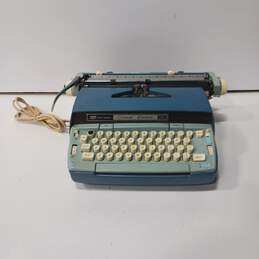 Smith-Corona Baby Blue Coronet Electric 12 Typewriter
