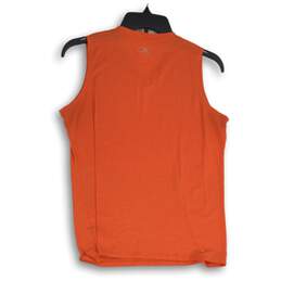 Under Armour Womens Orange V-Neck Sleeveless Pullover Tank Top Size Medium alternative image