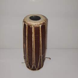 Vintage Handmade Medium Sized Double Ended Drum alternative image
