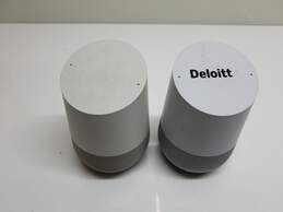 Lot of Two Google Home Smart Speakers