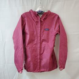 Patagonia Pink Hooded Light Jacket Size XS Womens
