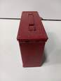 Red Metal Ammo Box image number 4