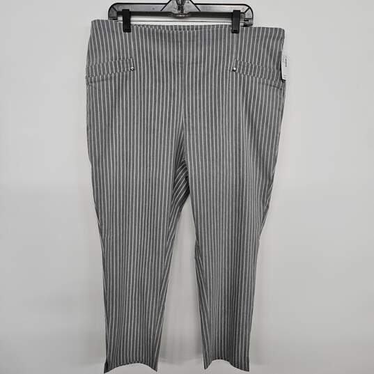 Bengaline Striped Cropped Dress Pant image number 1