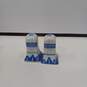 Bundle of 3 Blue & White Salt/Pepper Shaker Sets w/ Box image number 2