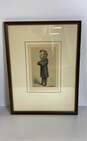 People of the Day Caricature Print by Vanity Fair 1869 Matted & Framed image number 3