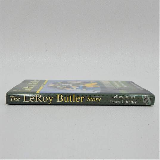 Green Bay Packer's HOFer The LeRoy Butler Story Hardcover Book Signed image number 2