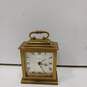 Vintage Brass Caravelle Wind-Up Clock image number 1