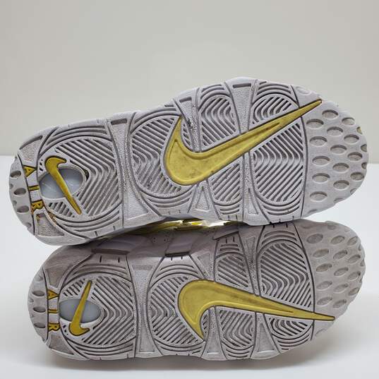 Nike Uptempo Light Citron Women's Shoes Size 6 image number 6