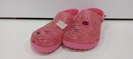 Benefit Cosmetic’s x Crocs Limited Edition Unisex Pink Clogs Size 12