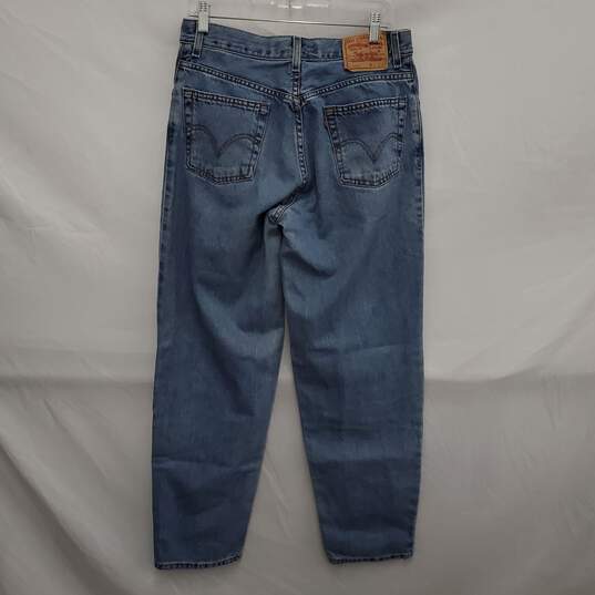 VTG Levi's 560 MN's Comfort Fit Cotton Blue Denim Jeans Size 31 x 34 image number 2
