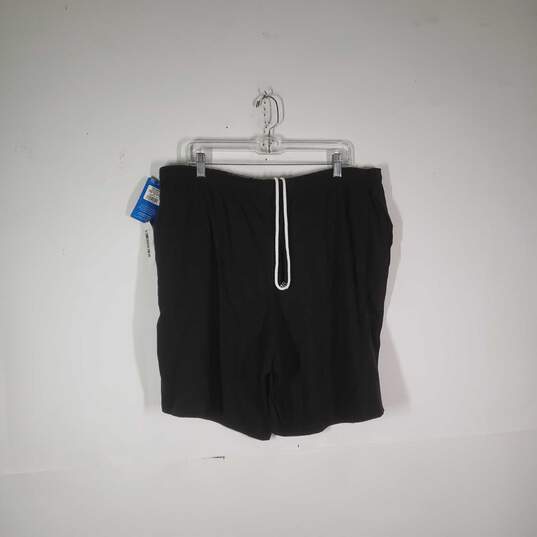 NWT Mens Regular Fit Elastic Waist Drawstring Athletic Shorts Size XXL image number 2