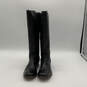 Womens Melissa Scrunch 3477103 Black Pull-On Knee High Boots Sz 5.5M w/ Box image number 2