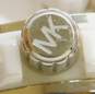 Michael Kors MK-5391 Chronograph Crystal Bezel Ceramic Women's Watch image number 3