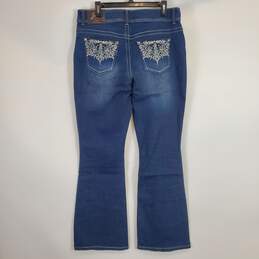 Copper Flash Women Blue Bootcut Jeans Sz 14 NWT alternative image