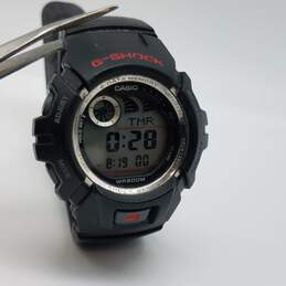 Casio G-Shock 2548 G-2900 43mm St. Steel Shock Resist W.R 20 Bar Chronograph Digital Watch 54g