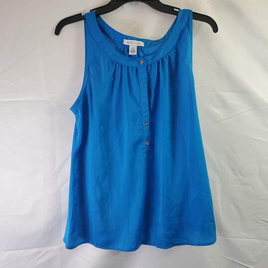 Kenneth Cole Women Blue Shirt L image number 4