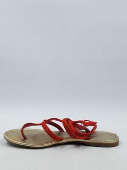 Authentic Prada Red Thong Sandal W 9.5 alternative image