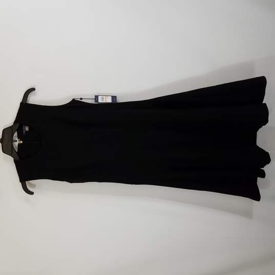 Tommy Hilfiger Women Black Midi Dress 2 NWT image number 1