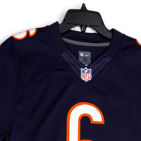 Mens Blue Chicago Bears Jay Cutler #6 NFL Football Jersey Size Medium image number 3