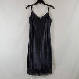 DKNY Women's Black Slip Dress SZ L NWT