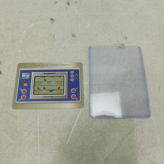 Rare Vintage Manhole E-Reader 2000 Nintendo GBA Card image number 1